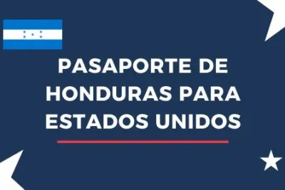 Pasaporte de Honduras para Estados Unidos