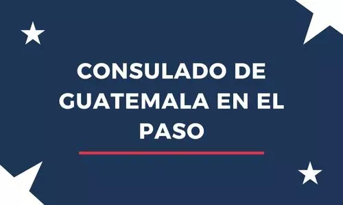 Consulado general guatemalteco de El Paso