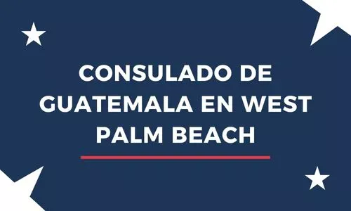 Consulado de Guatemala en West Palm Beach: Cita consular, dirección y teléfono 4 Consulado general guatemalteco de West Palm Beach