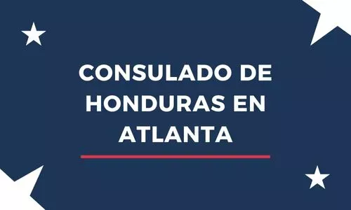 Consulado de Honduras en Atlanta: Cita consular, dirección y teléfono 4 Consulado general hondureño de Atlanta