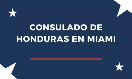 Consulado general hondureño de Miami